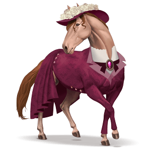 jezdecký kůň mary morstan zbarvení