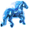 božský kůň modrý hyperobr