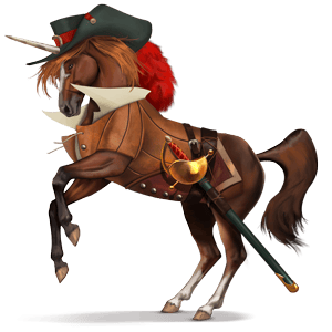 božský kůň d'artagnan