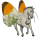 jezdecký kůň irský tinker hnědák tobiano