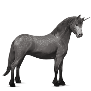 poníkorožec novofoundlandský pony bělouš