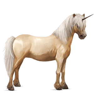 poníkorožec palomino
