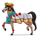 jezdecký kůň niña de las flores