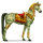 jezdecký kůň poušť