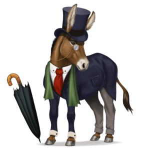 jezdecký jednorožec mycroft holmes zbarvení