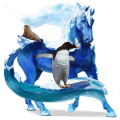 jezdecký kůň anglický plnokrevník cremello