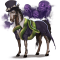 jezdecký kůň německý jezdecký pony ryzák