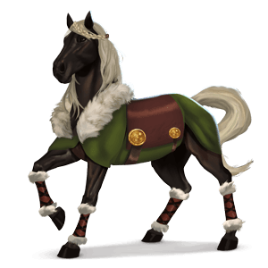 mytologický kůň hrafn