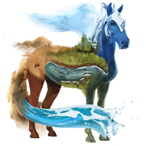 ponypegas velšský kůň vraník