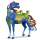 tažný kůň drum horse vraník tobiano