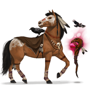 jezdecký kůň Šaman