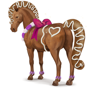 božský kůň gingerbread