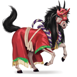 božský kůň kabuki