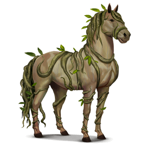 božský kůň liana