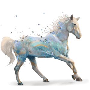 vzácný kůň opál