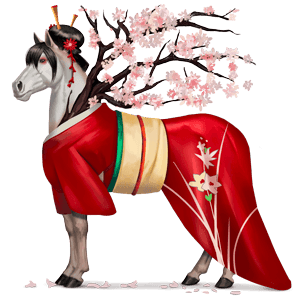 božský kůň sakura