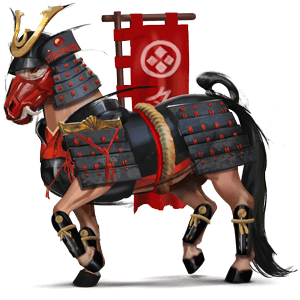 božský kůň samurai