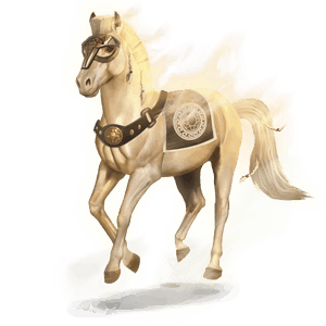 mytologický kůň skínfaxi