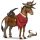 toulavý kůň western